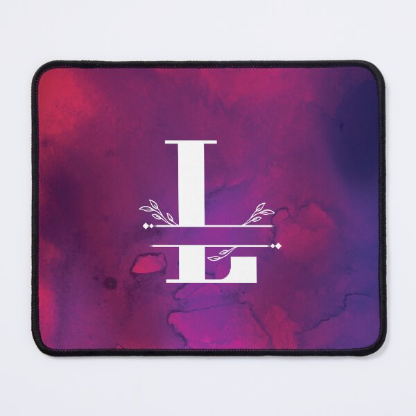 Item preview, Monogram...L... with white monogram and vibrant background designed and sold by CHASAcreative.