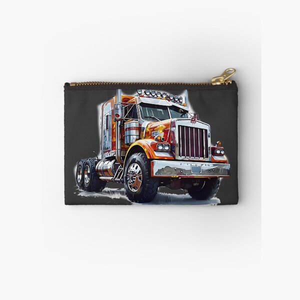 Item preview, Rugged American Semi Truck Diesel Power Illustration designed and sold by Rostislav Bouda.