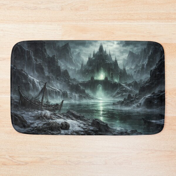 Item preview, Helheim – Dark Realm of the Dead in Norse Mythology designed and sold by NorseDrip.