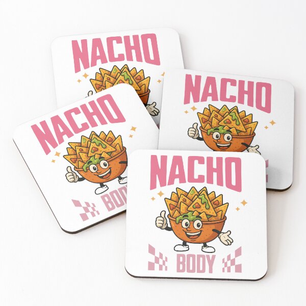 Item preview, Nacho Body Funny Nachos T-Shirt – Food Pun Graphic Tee designed and sold by GeauxTeesNow.