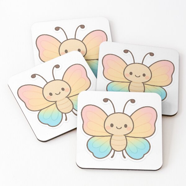 Item preview, Chibi Wholesome Butterfly Stickers designed and sold by StickMint.