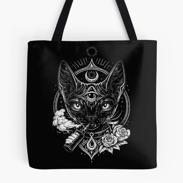 Item preview, Mystical Third Eye Cat Vape Illustration designed and sold by House of Taste Vape Designs.