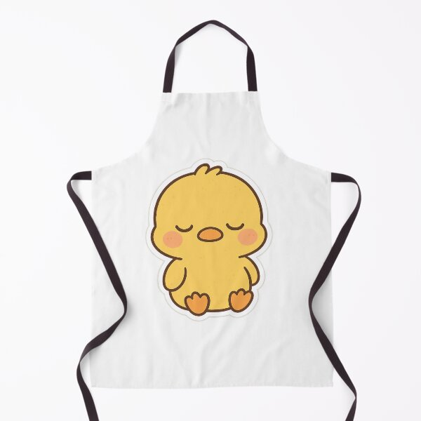 Item preview, Chibi Sleepy Duckling Sticker designed and sold by StickMint.