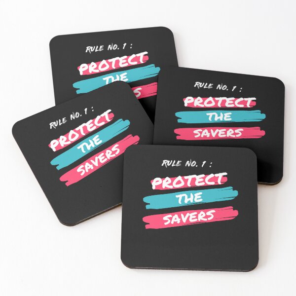 Item preview, Rule Number 1 Protect The Savers White Text Activism designed and sold by DesignsVault.