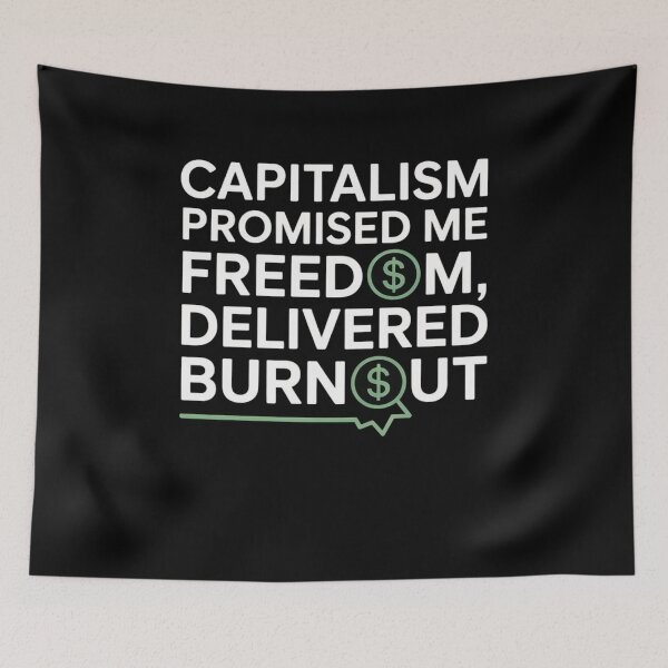 Item preview, Capitalism Sucks designed and sold by Mateusz Majcherek.