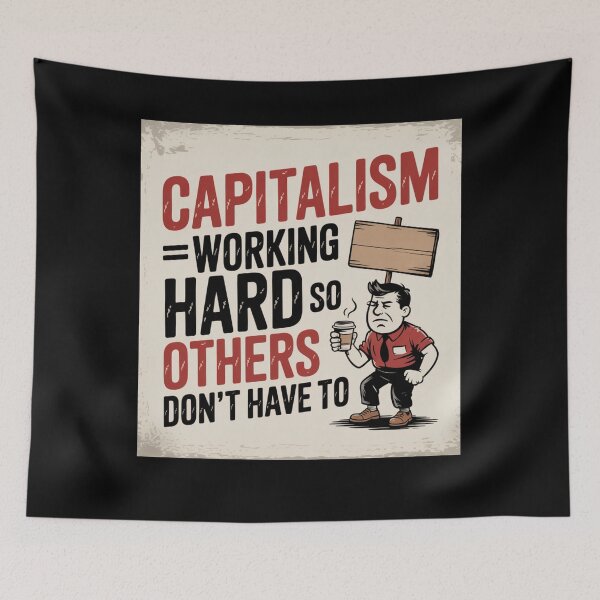 Item preview, Capitalism Sucks designed and sold by Mateusz Majcherek.