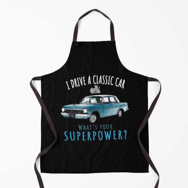 Item preview, I Drive a Classic Blue EH Holden What Is Your Superpower – Australian Classic Car Illustration designed and sold by Michael van der Hoorn.