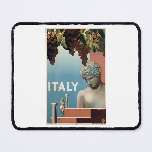 Item preview, Classic Heritage and Mediterranean Summer: Vintage ENIT Italian Travel Poster designed and sold by CharlieDesings.
