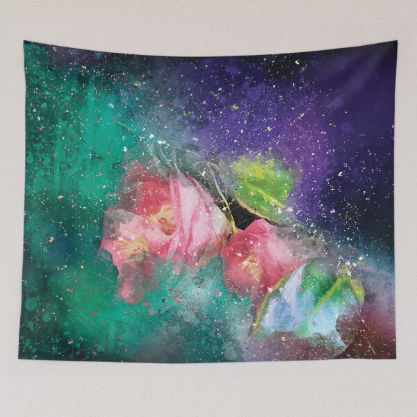 Item preview, Camellias In A Galaxy Far Far Away designed and sold by Kay Brewer.