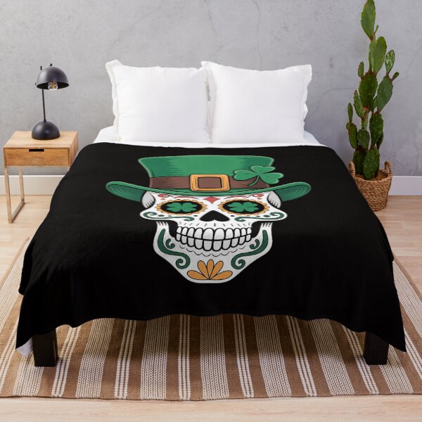 Item preview, Irish Skull St Patricks Day designed and sold by banbopbii.