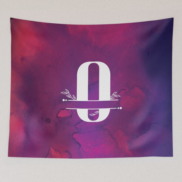Item preview, Monogram...O... with white monogram and vibrant background designed and sold by CHASAcreative.