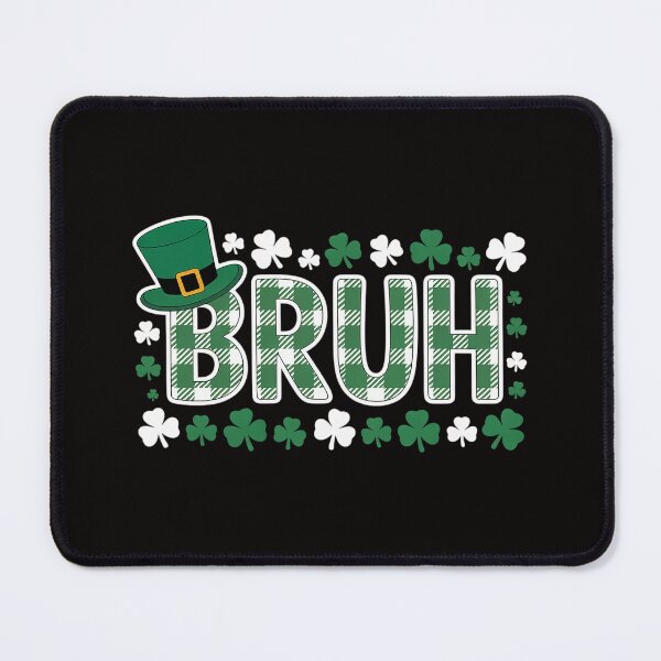 Item preview, Bruh St Patricks Day Green Plaid Teens Boys Kids designed and sold by banbopbii.