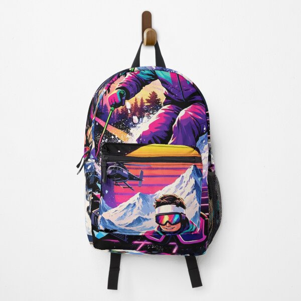 Item preview, Retro-Futuristic Winter Sports Vibes designed and sold by GrawerekCom.