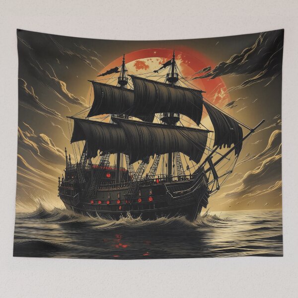 Item preview, Red Moon Voyage of the Damned designed and sold by Insomnia Art Designs.