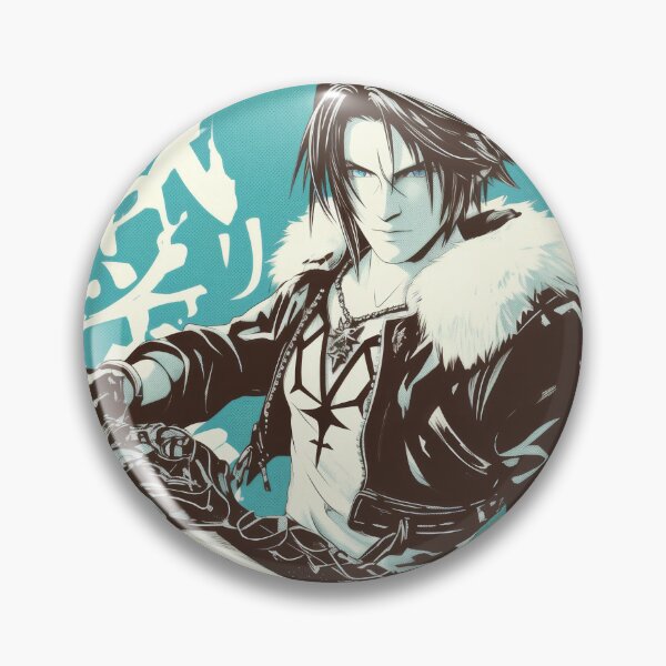 Item preview, Squall Leonhart Chad Poster designed and sold by AnimeArsenalPrints.