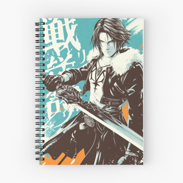 Item preview, Squall Leonhart Chad Poster designed and sold by AnimeArsenalPrints.