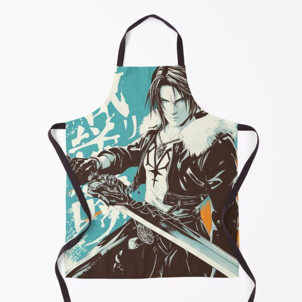 Item preview, Squall Leonhart Chad Poster designed and sold by AnimeArsenalPrints.