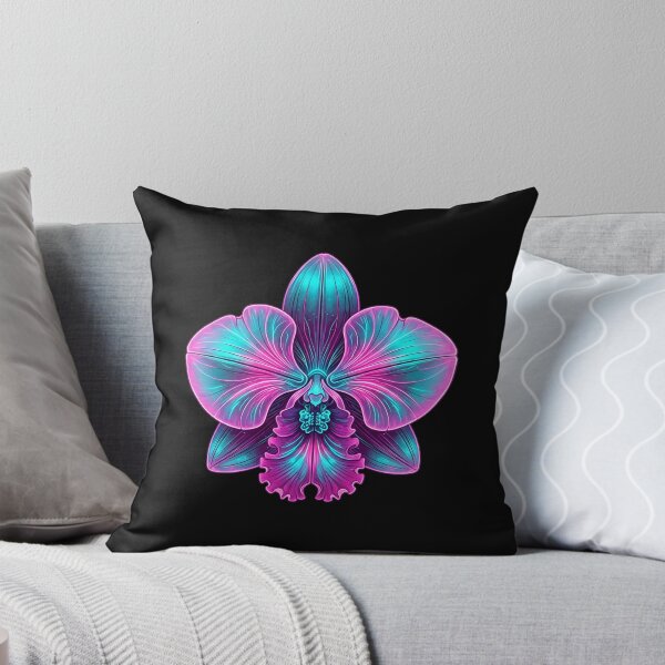 Item preview, NEON CYBERPUNK ANDEAB ORCHID ILLUSTRATION designed and sold by NEO ANDINA.