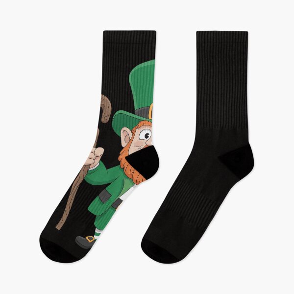 Item preview, St Patricks Day for Boys Cute Black Leprechaun designed and sold by AnimeManga2D.