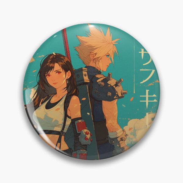 Item preview, Tifa and Cloud designed and sold by AlexArvizu.