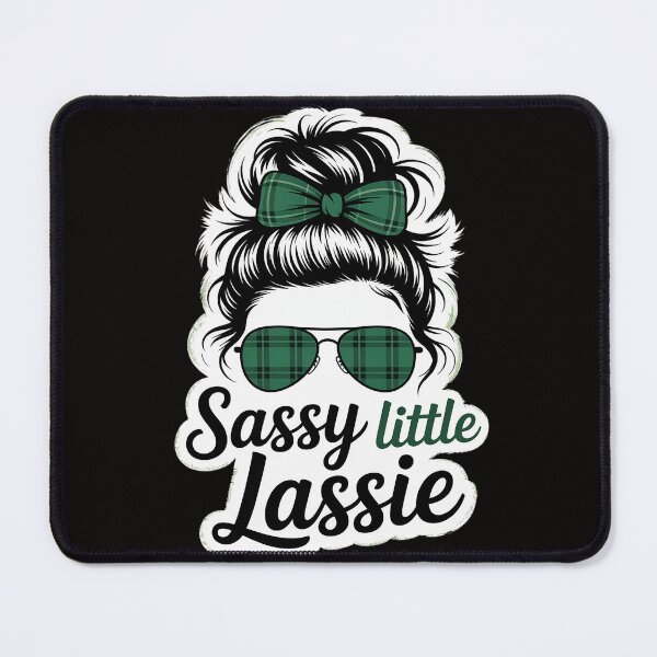 Item preview, St Patricks Day Sassy Little Lassie Baby Toddler Girl designed and sold by banbopbii.