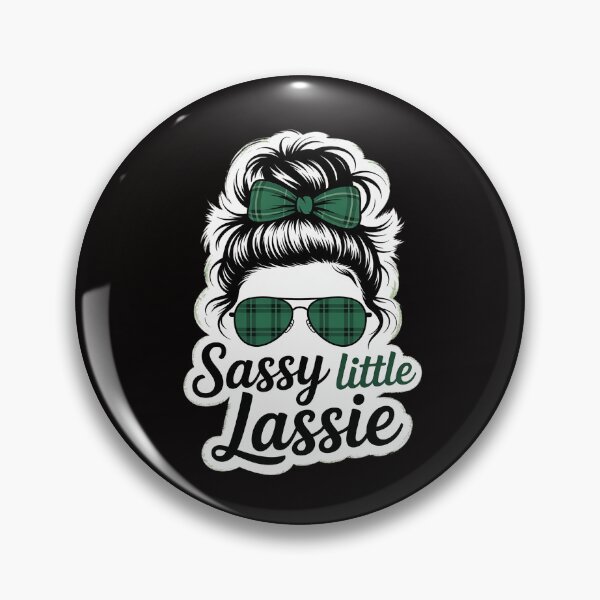 Item preview, St Patricks Day Sassy Little Lassie Baby Toddler Girl designed and sold by banbopbii.