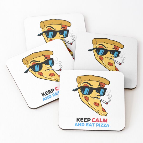 Item preview, Keep Calm and Eat Pizza designed and sold by VinoVibesApp.