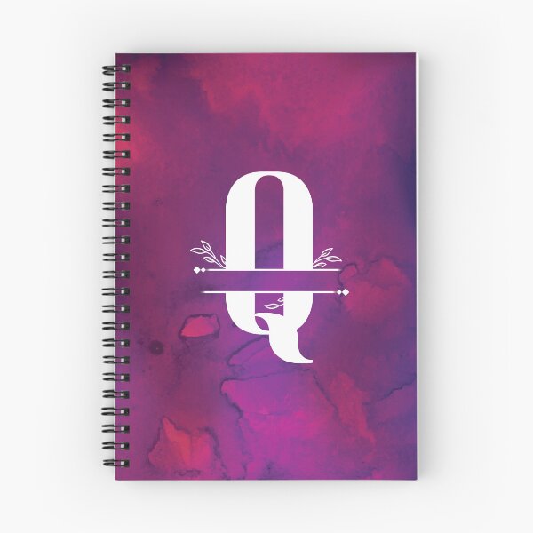 Item preview, Monogram Q...... with white monogram and vibrant background designed and sold by CHASAcreative.