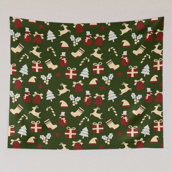Item preview, Colorful Snow Elf Merry Christmas Xmas Pattern    - Housewarming Gifts designed and sold by RoyalStarsPatts.