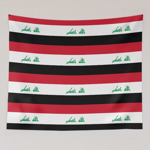 Item preview, Iraqi Flag- Show your love for Iraq! designed and sold by AlaskaExtreme.