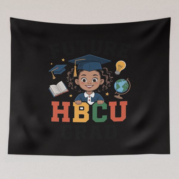 Item preview, Future Hbcu Grad Kids Afro Girl Black History Month designed and sold by banbopbii.