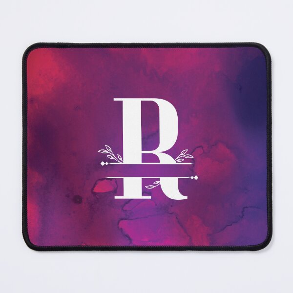 Item preview, Monogram...R... with white monogram and vibrant background designed and sold by CHASAcreative.