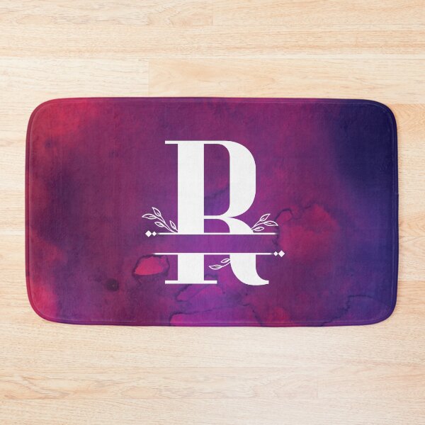 Item preview, Monogram...R... with white monogram and vibrant background designed and sold by CHASAcreative.