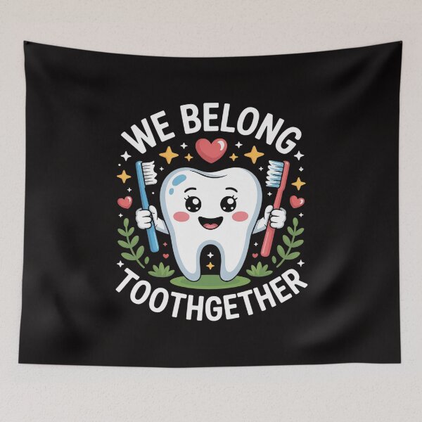 Item preview, Tooth and Paste We Belong Toothgether Dentist designed and sold by AnimeManga2D.