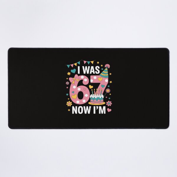 Item preview, 7 Year Old Birthday I was 6 Now I'm 7 designed and sold by AnimeManga2D.