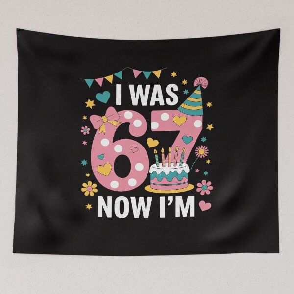 Item preview, 7 Year Old Birthday I was 6 Now I'm 7 designed and sold by AnimeManga2D.