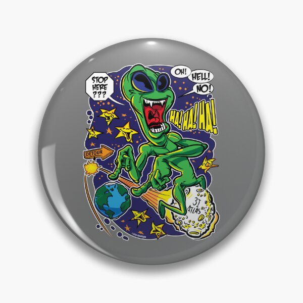 Item preview, Alien Joyride on 3I/ATLAS – Interstellar Nope Tour designed and sold by eShirtLabs.