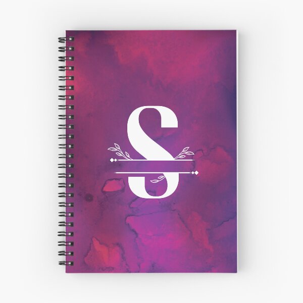 Item preview, Monogram...S... with white monogram and vibrant background designed and sold by CHASAcreative.