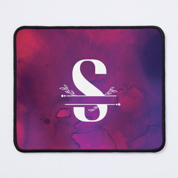 Item preview, Monogram...S... with white monogram and vibrant background designed and sold by CHASAcreative.