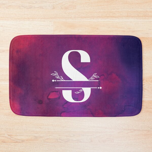 Item preview, Monogram...S... with white monogram and vibrant background designed and sold by CHASAcreative.