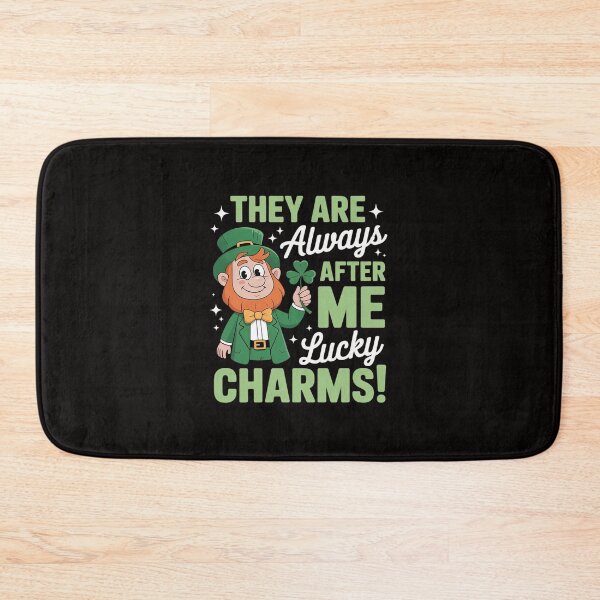 Item preview, They Are Always After Me Lucky Charms, St. Patricks Day designed and sold by AnimeManga2D.