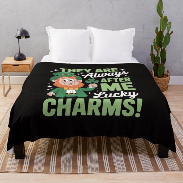 Item preview, They Are Always After Me Lucky Charms, St. Patricks Day designed and sold by AnimeManga2D.