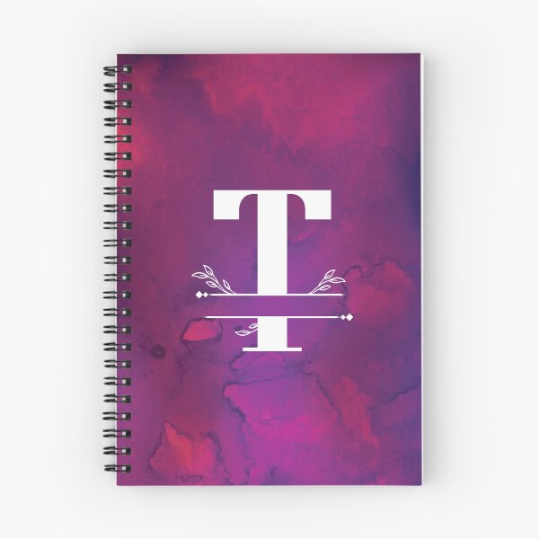 Item preview, Monogram...T... with white monogram and vibrant background designed and sold by CHASAcreative.