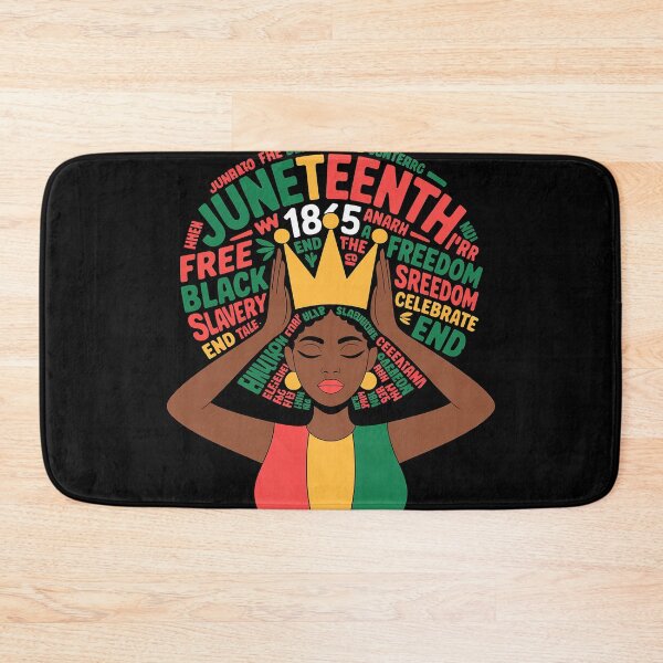 Item preview, Juneteenth women Queen African American black afro designed and sold by duolastgend.