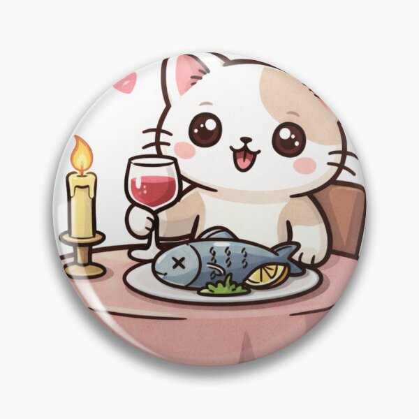 Item preview, Funny Cat Date Night Candlelight Dinner designed and sold by TheSimpleTee007.