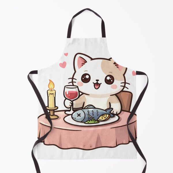 Item preview, Funny Cat Date Night Candlelight Dinner designed and sold by TheSimpleTee007.