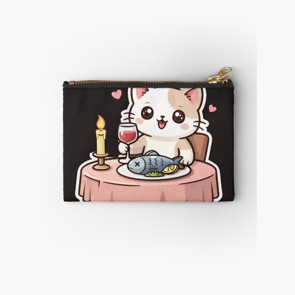 Item preview, Funny Cat Date Night Candlelight Dinner designed and sold by TheSimpleTee007.
