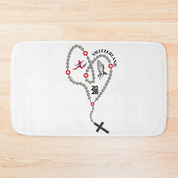 Item preview, Switzerland Football Rosary 2026 – Soccer Prayer Beads with Swiss Flag, Faith & Football Design designed and sold by La-Designita.
