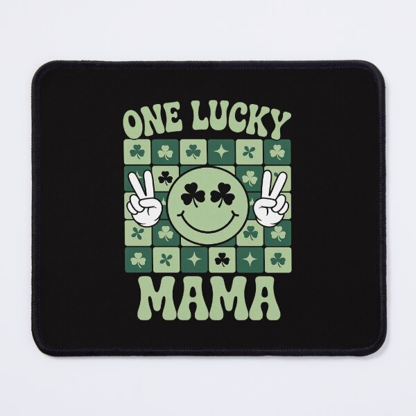 Item preview, St Patricks Day Family Matching Groovy One Lucky Mama designed and sold by tlallimicrichi.