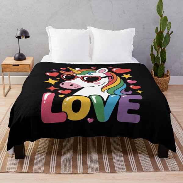 Item preview, Cute Unicorn Love Heart Valentines Day Girls Kids Women designed and sold by duolastgend.